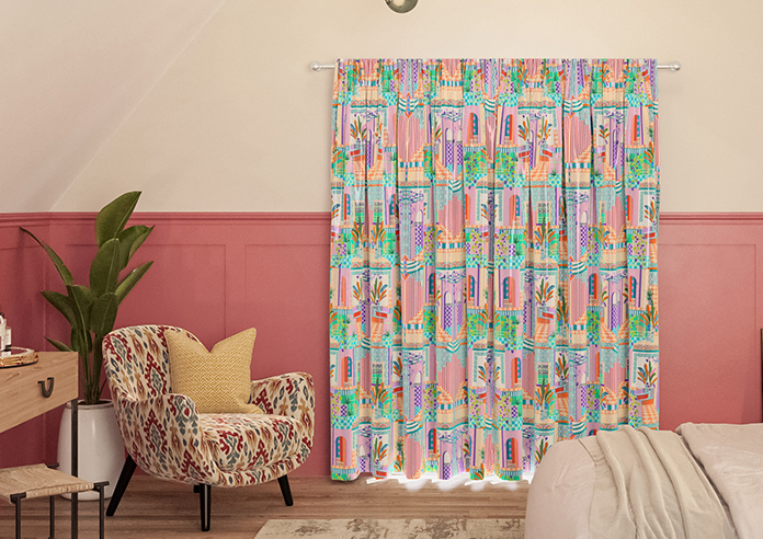 Chatelaine, Perfectly Peach - Made To Measure Curtains - Image 7